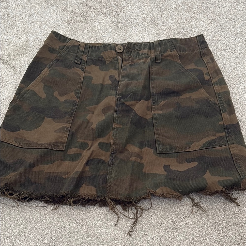 Blank NYC Camo Mini Skirt